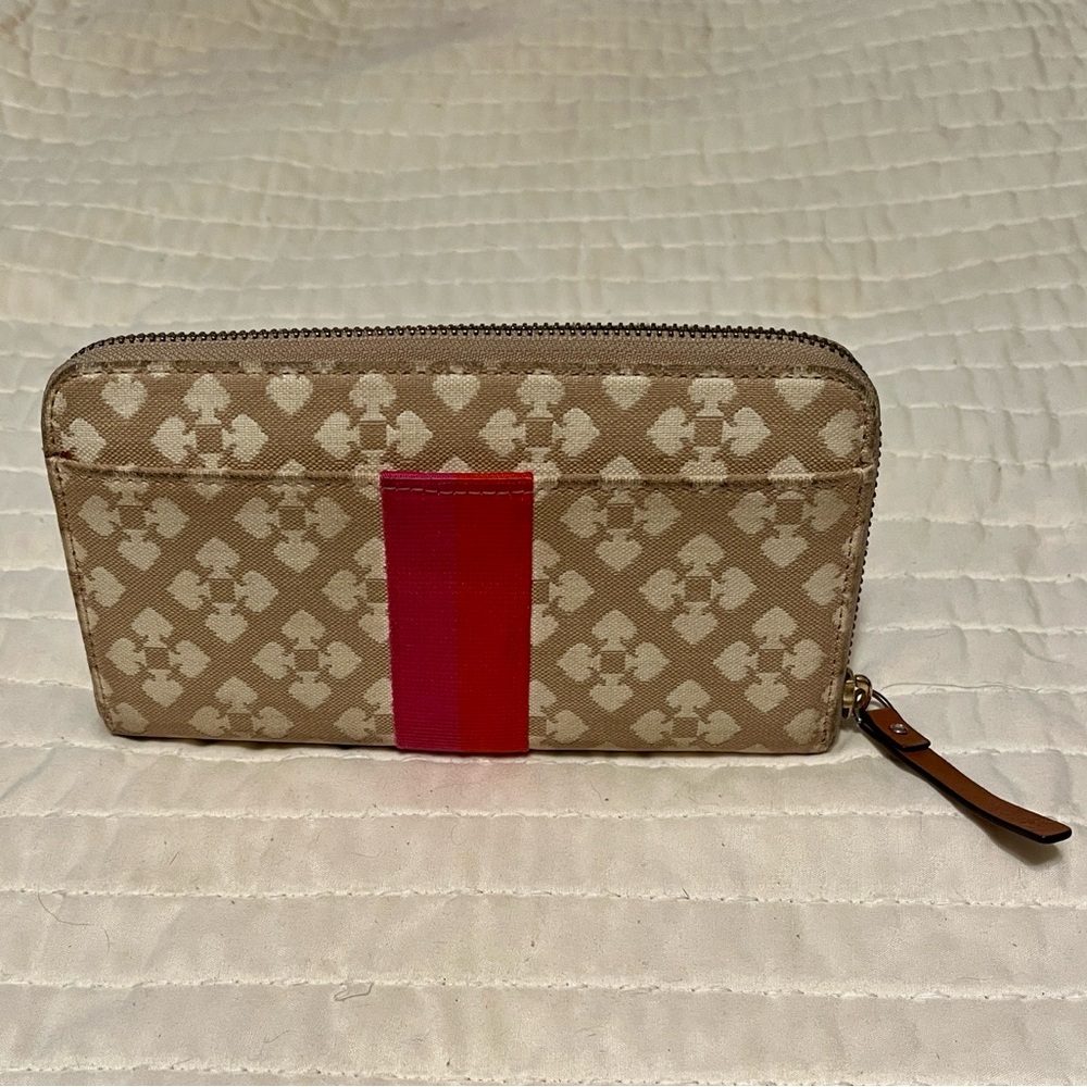 Kate Spade Stucco Beige and Tan Long Wallet - Picture 3 of 15